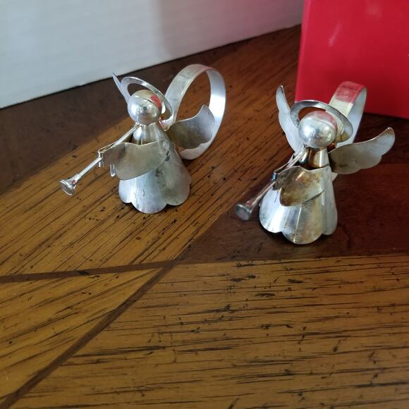 Twelve Regal silver plated style 8516.1 angel napkin holders - Picture 3 of 16